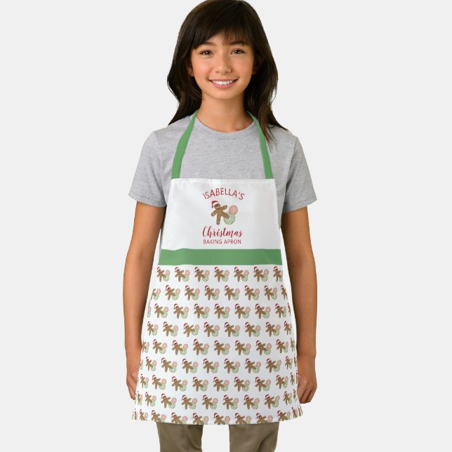 Tablier Pain d'épices Homme de Noël de l'enfant boulangeri (Insitu)