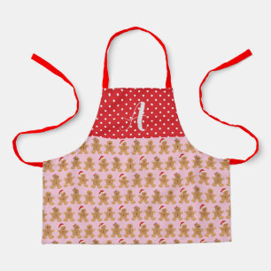 Tablier Pain d'épices rose Trio Apron, Petit Apron