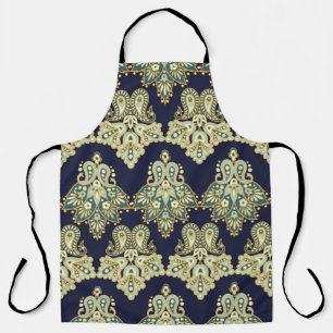 Tablier Paisley floral motif sans soudure. illustration da