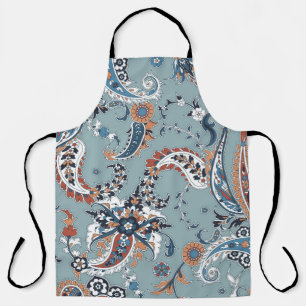 Tablier Paisley indien tendance : arrière - plan sans cout