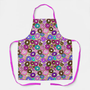 Tablier Paix Amour et Donuts