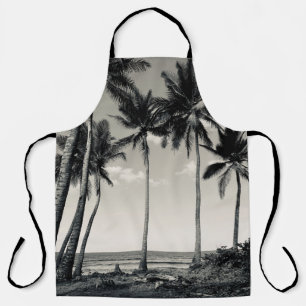 TABLIER PALMIER TROPICAL SUR LA PLAGE