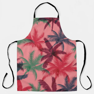 Tablier Palmiers sans couture motif