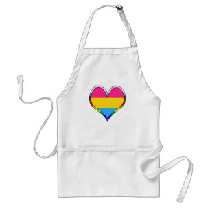 Tablier Pan Pride Coeur Adulte Apron