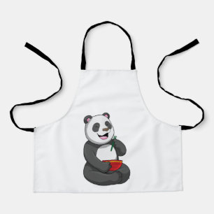 Tablier Panda avec Bowl Ramen