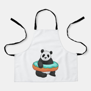 Tablier Panda avec Donut