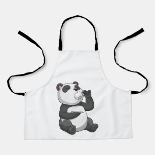 Tablier Panda avec Tea Cup