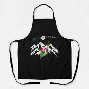 Tablier Panda Bear Ski Arbre de Noël Père Noël Reindeer