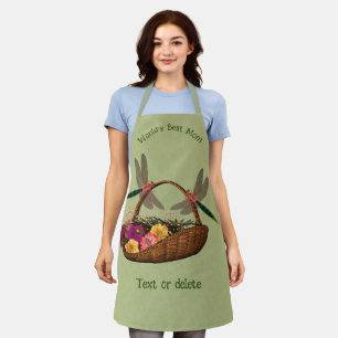 Tablier Panier à fleurs de la meilleure maman du monde