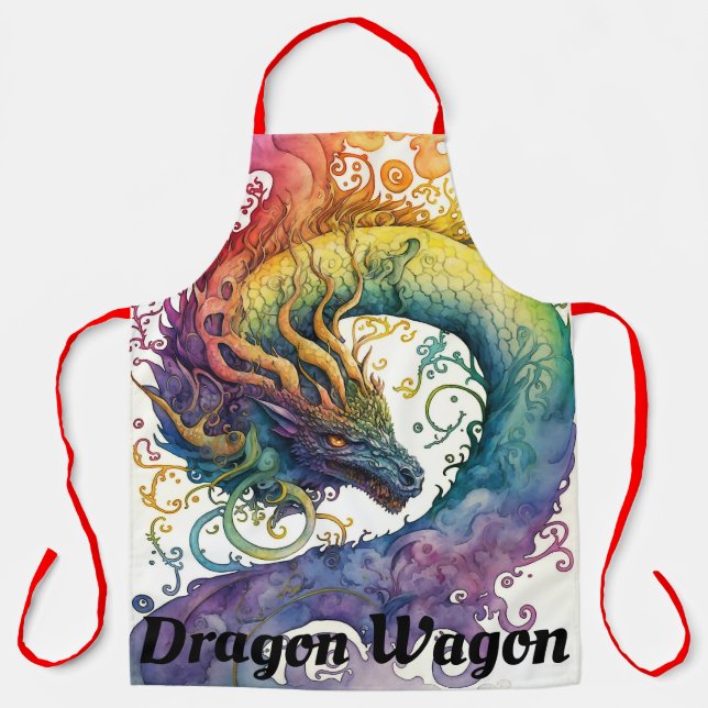 Tablier Panier de nourriture Dragon Wagon Apron (Recto)