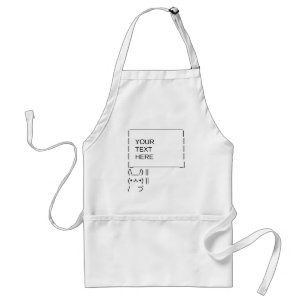 Tablier Panneau de protestation Bunny / Art texte ASCII pe