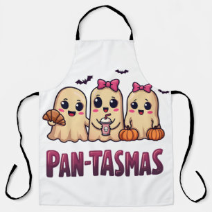 Tablier Pantasmas Funny Fantôme Super Retro Halloween