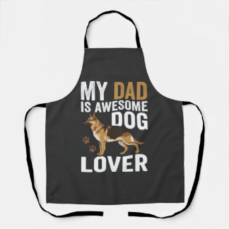 Tablier Papa amateur de chien est formidable
