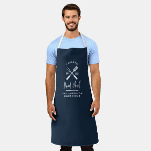 Tablier Papa chef cuisinier barbecue grill Noël anniversa