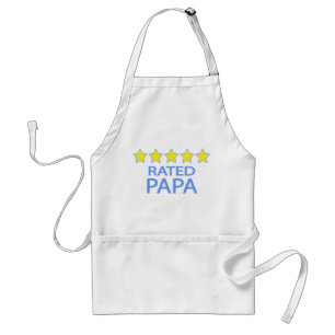 Tablier Papa cinq étoiles