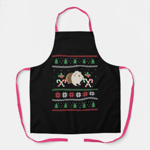 Tablier Papa de la Guinée porc laid Noël