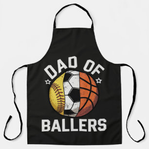 Tablier Papa des joueurs de balle