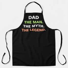 Tablier Papa Homme Mythe Légende Drôle Citation Homme