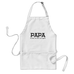 Tablier Papa : l'homme, le mythe, les cadeaux de légende