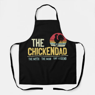 Tablier Papa poulet Le Mythe Homme Légende Animateur