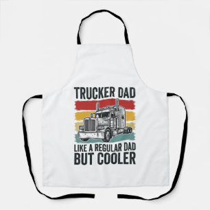 Tablier Papa routier comme un papa normal mais avec un t-s