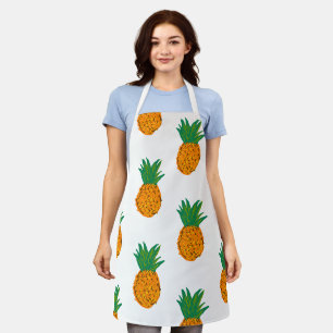Tablier Papaya fruits tout-dessus tablier, moyen