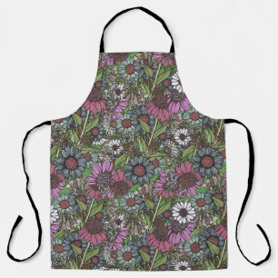 Tablier Papier d'enveloppement du jardin d'hiver Fleur sau