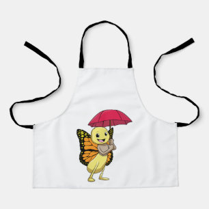 Tablier Papillon avec parapluie