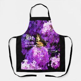 Tablier Papillon et Phlox, Ecclésiaste 3:11