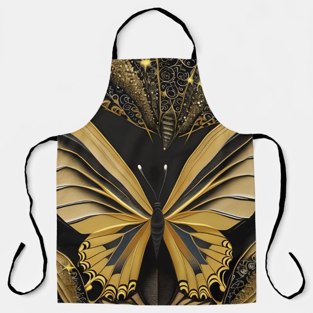 Tablier Papillon noir (Recto)