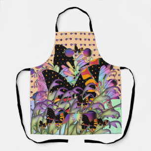 Tablier Papillons Et Lentilles Violettes Nouveauté