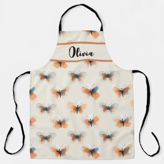 Tablier Papillons stylés Art Line