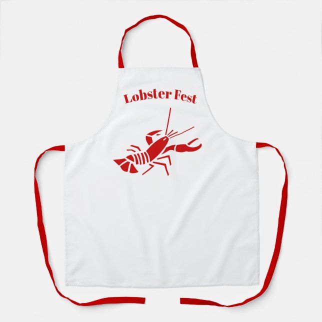 Tablier Parc de la Fête du homard (Recto)