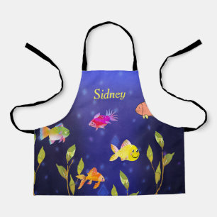 Tablier Parc pour enfants en petite taille avec poisson