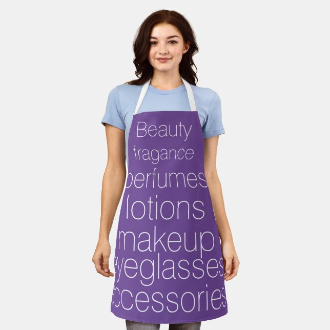 Tablier parfums, boutique, lunettes, fragilité, lunettes d (Porté)