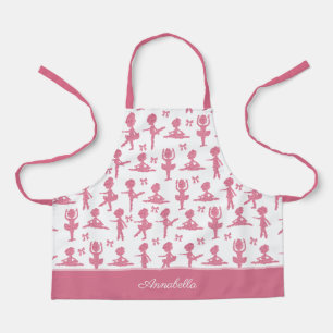 Tablier Parties scintillant rose Fille Ballerina Ballet Mo
