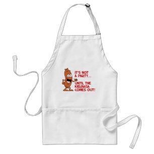 Tablier Pas Une Fête Jusqu'À Ce Que Kielbasa Sorte Adulte 