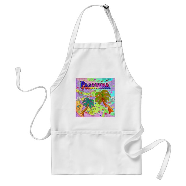 Tablier Pasadena Vacances Cible Apron (Devant)