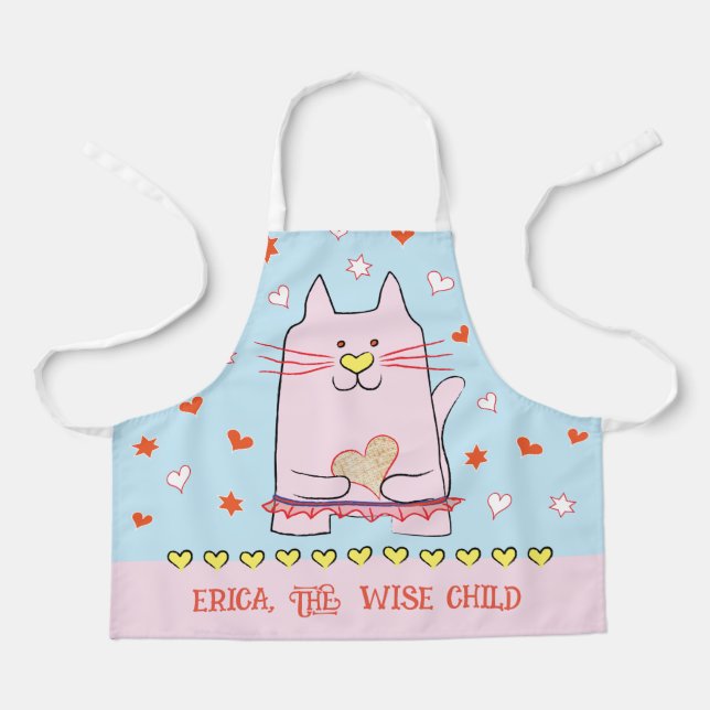 Tablier Passover Ballet Cat Apron (Recto)