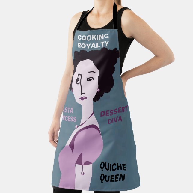 Tablier Pasta Princess Dessert Diva Quiche Queen (Insitu)