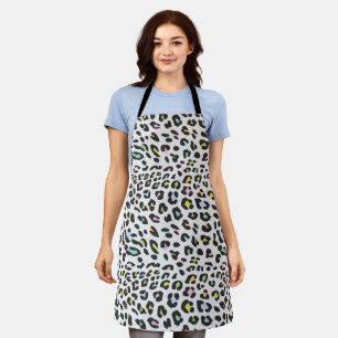 Tablier Pastel Leopard Spot Motif