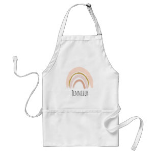 Tablier Pastel Pink & Faux Parties scintillant Rainbow Boh