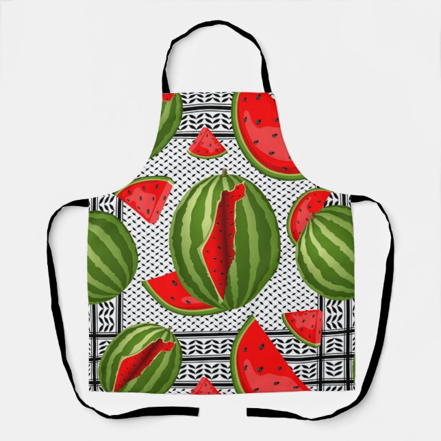 Tablier Pastèque Palestine - Slice (Recto)