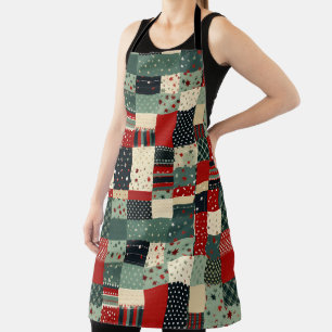 Tablier Patchwork Noël