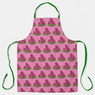 Tablier Pâtes de pastèque rose juteuse Graines de melon de