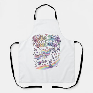 Tablier Patins à roulettes Licorne Autocollant Licorne Lud