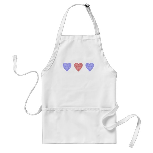 Tablier Patriot Hearts Apron (Devant)