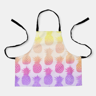 Tablier Patters de Girly Topical Rainbow Summer Pineapples