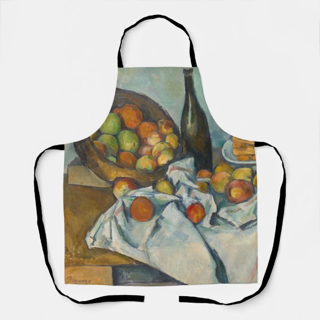 Tablier Paul Cezanne - Le panier des pommes (Recto)