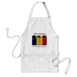 Tablier Pavillon Tchad Jars Apron
